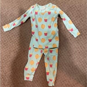 MONICA + ANDY ORGANIC COTTON PAJAMAS IN SIZE 3T UNISEX